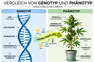 Cannabis: Genotyp vs Phaenotyp