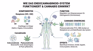 Funktionsweise des ECS im menschlichen Körper